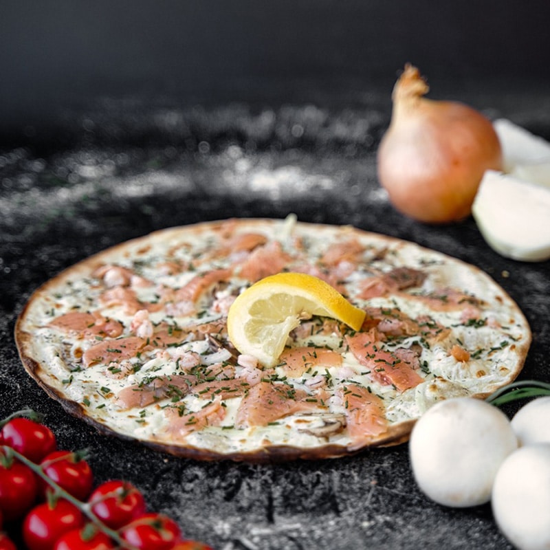 Pizzas à emporter ou à déguster en terrasse à La Primacasa : le soleil n’attend pas ! 1 Pizza Océane