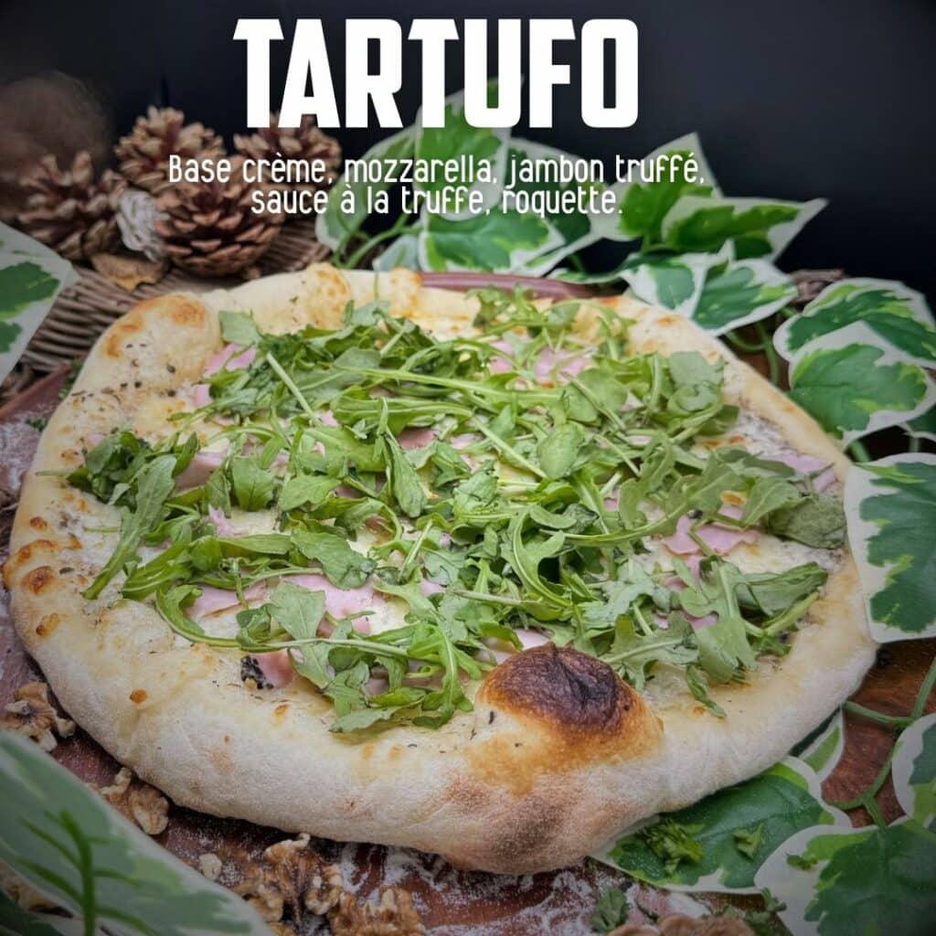 Accueil 25 Pizza à la truffe : La Tartufo
